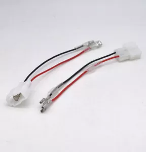 2x CABLES ADAPTADOR DE ALTAVOZ PUERTA PLOMO Para BMW MINI Cooper S R50/52/53 2001-2008 - Imagen 1 de 3