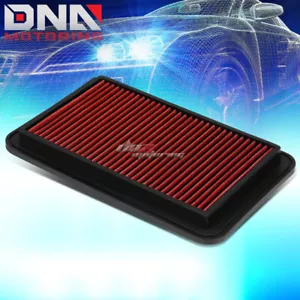 FOR 04-06 SOLARA/CAMRY/SIENNA RED REPLACEMENT RACING FLOW DROP IN AIR FILTER - Picture 1 of 6