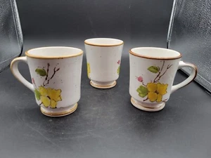 Vintage Casualstone Stoneware Mug Speckled Springtime 904 Korea - Picture 1 of 6