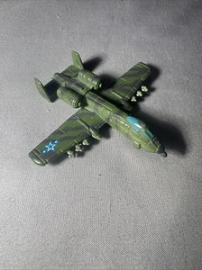 Micro Machines A-10 Warthog Jet Avión Avión Camuflaje Freedom Force 1992 - Imagen 1 de 4