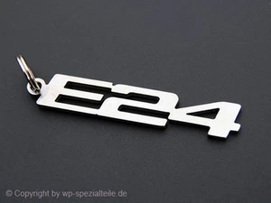 E24 Keychain Keyring Chain Fob Keyfob 628 630 CS 633 635 CSI M635 M6 M88 - Imagen 1 de 1