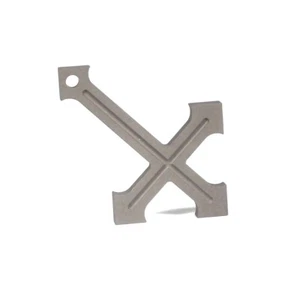 Titanium pry bar EDC Crucifix Cross Catholic Religious necklace pendant ornament - Picture 1 of 1