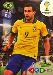 58 Fred - FIFA World Cup 2014 Brazil - Panini Adrenalyn XL (13) - Picture 1 of 1