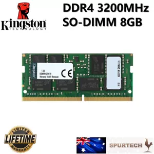 Kingston DDR4 SO-DIMM Laptop Ram PC4-25600 3200MHz 8GB (1X8GB) 8G OEM 1.2V - Picture 1 of 1