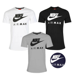 Nike Men's T-Shirt Slim Fit Athletic Air Max Short Sleeve Crewneck Fitness Tee