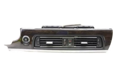 2013-2019 BMW 640I Gran Coupe Center Dash Vents with Wood Trim 4692500  - Image 1 of 4