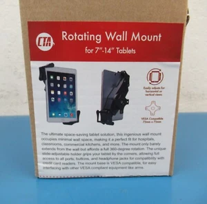 CTA PAD-RWM Rotating Wall Mount for 7"-14" Tablets Vesa Compatible (New) - Picture 1 of 4