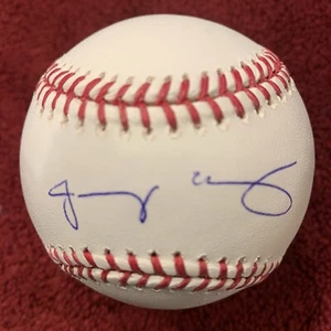 Jacoby Ellsbury SIGNED OML Baseball - MLB Autograph 2007 2013 World Series W/COA - Picture 1 of 7