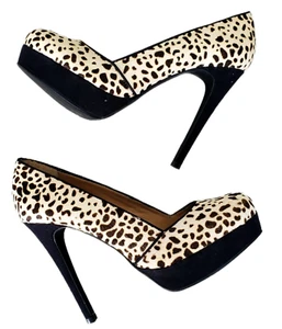 Chinese Laundry Women's Wave Length PLATFORM Pump Pony Dalmation Print Size 7.5 - Picture 1 of 8