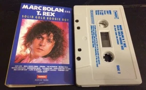 Marc Bolan & T Rex - Solid Gold Boogie Boy Cassette Tape play tested - Picture 1 of 1