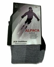 JGS Outfitters Alpaca Ski Socks - Multiple Colors and Styles Size Large