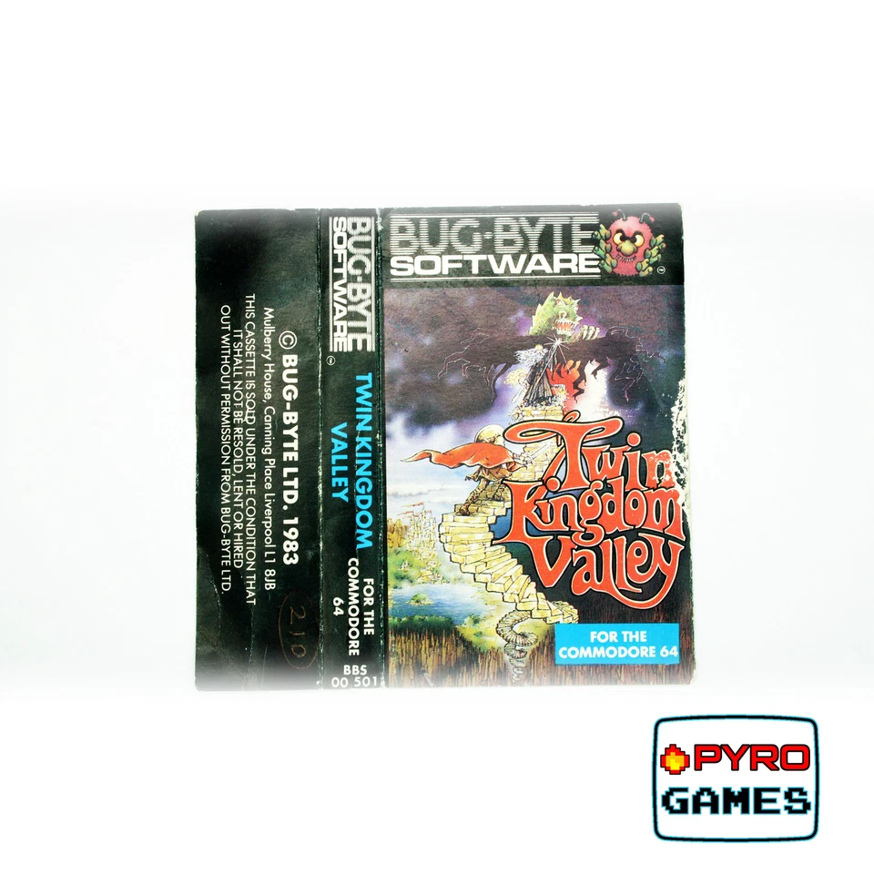 Twin Kingdom Valley - Insert (No Game) - Commodore 64/128 - Image 1 of 1