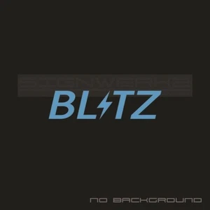 Par de calcomanías adhesivas Blitz carreras jdm escape - Imagen 1 de 12