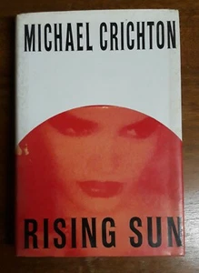 Rising Sun Michael Crichton, Hard Cover DJ 1992 Knopf - Picture 1 of 5
