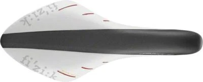Fizik Arione R3 Cycling Saddle Kium Rails Road CX MTB 185 gr White Black Red New - Image 1 of 4