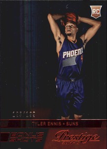 2014-15 Prestige Plus Bonus Shots Red Suns Basketball Card #176 Tyler Ennis