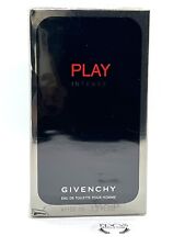 GIVENCHY PLAY INTENSE EDT Spray FOR MEN 3.3 Oz / 100 ml DISCONTINUED Sealed Box!