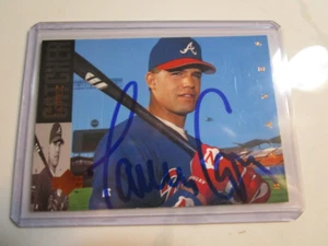 Autographed Signed 1994 Upper Deck Javy Lopez . Atlanta Braves #255 - Picture 1 of 1