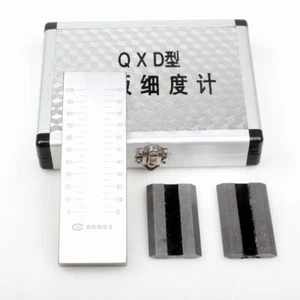 Single Groove Fineness Gauge Grindometer Fineness Meter 0-25 0-50 0-100 0-150 - Picture 1 of 2