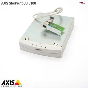 Axis Storpoint CD E100 0110-001-01 SCSI Réseau Serveur Ethernet 16271 / T - Photo 1/5