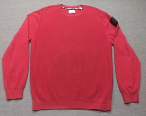 Gant x Le Mans 24 Hour Knit Sweater Pullover Men's Size Large Red - Picture 1 of 9