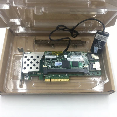 HP 572532-B21 Smart Array P410 512 MB FBWC controller raid + 571436-002 Battery - Bild 1 von 4