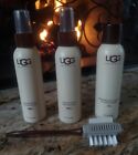 UGG Sheepskin 4-Piece Care Kit Cleaner Protector Refresher & Cleaning Brush NEW 