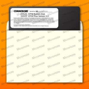 Commodore 128 CP/M CPM 3.0 System & Utilities 1541/1570/1571 Laufwerk Diskette - Bild 1 von 6