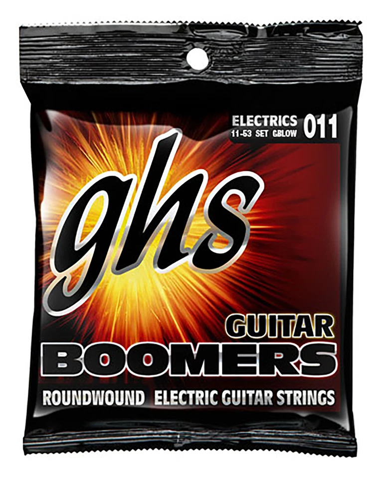 Guitar Strings Electric GHS GBLOW Boomers 11-53