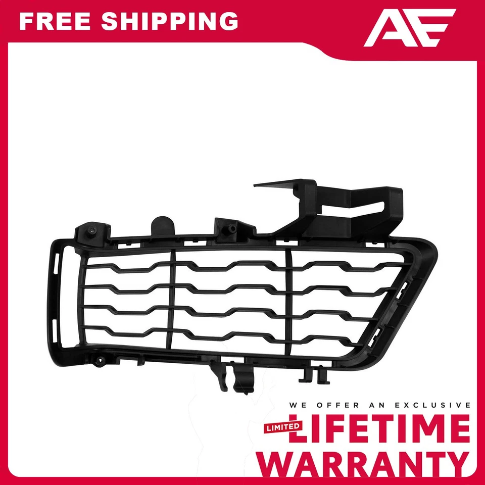 Cubierta de luz antiniebla texturizada de plástico negro PP izquierda para BMW 320i 328d 328i 2013-2018 Foto 1 de 1