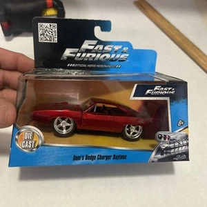 Jada Fast & Furious Dom's 1969 Dodge Charger Daytona Diecast Car Red 1:32 - Picture 1 of 4