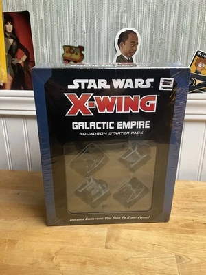 Star Wars X-Wing Miniaturas Juego Imperio Galáctico Starter & TIE Fighter Foto 1 de 4