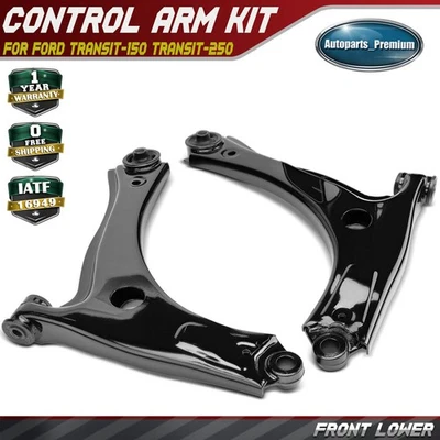 2x Front Lower Control Arm for Ford Transit-150 Transit-250 Transit-350 HD 15-19 - Image 1 of 4