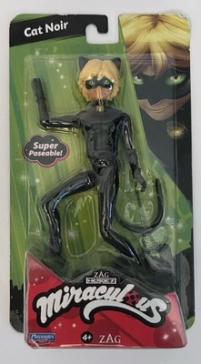 Playmayes Toys ZAG "Miraculous Ladybug Cat Noir" 5 英寸 Super Poseable 娃娃 — 第 1/4 张图片