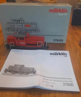 High End Märklin 37600,37649 BR 360 159-8 Mfx Sound 15 Fkt. Telex in OVP  - Bild 1 von 4