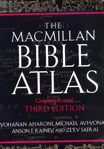 THE MACMILLAN BIBLE ATLAS By Yohanan Aharoni & Michael Avi-yonah - Hardcover VG+ - Image 1 of 1