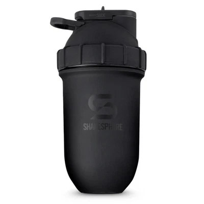 Stainless Steel Shaker Bottle - 24oz Insulated Protein Shaker Bottle for Hot ... - Image 1 of 4