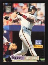 1994 Topps Stadium Club HR Club Golden Rainbow Barry Bonds #259 Giants