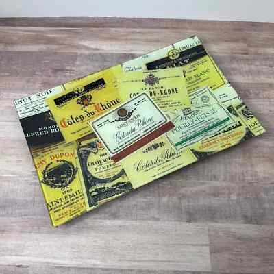 Vaso decoupage etiquetas de vino antiguas Ben's Garden Soho Foto 1 de 4