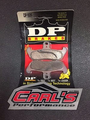 Pastillas de freno de metal sinterizado DP Brakes DP605 Husaberg Husqvarna Cagiva VMX AHRMA Foto 1 de 4