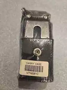Motorola NTN8381C OEM hohe Aktivität drehbare Leder Tragetasche Holst XTS5000 3000 - Bild 1 von 7