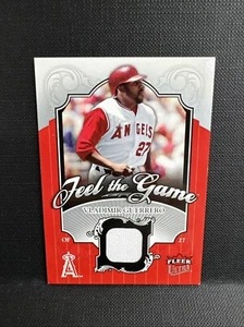 VLADIMIR GUERRERO 2006 FLEER ULTRA GAME USED WORN JERSEY Angels Baseball - A2U - Bild 1 von 2