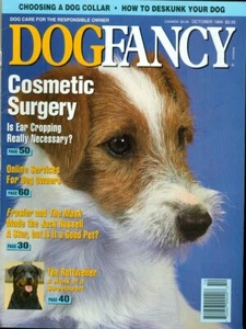 1994 Dog Fancy Magazine: Jack Russell Terrier/Rottweiler/How De-Skunk your Dog - Picture 1 of 1