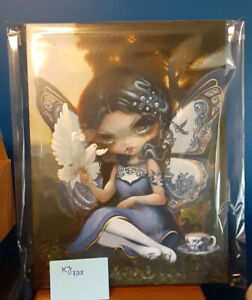 Jasmine Becket-Griffith Embellished Canvas Blue Willow Fairy 5/5