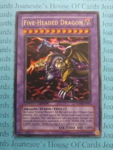 Five-Headed Dragon SD09-ENSS1 Ultra seltene Yu-Gi-Oh Karte Limited Edition Neu - Bild 1 von 3