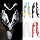 Produktbild - Motorcycle Honeycomb Decals Reflective Stickers Multicolor Decorative Sticker