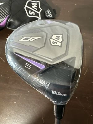 NEW! Wilson Staff D7 18° Fairway 5 Wood Helium 43 Ladies RH 5150 + Headcover - Image 1 of 4