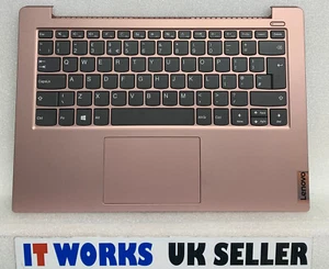 NEW Lenovo IdeaPad S340-14IWL S340-14IIL Keyboard Palmrest Cover UK Sand Pink - Picture 1 of 6