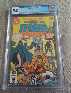 NEW TEEN TITANS #2 CGC 9.0 WHITE PAGES // 1ST APP DEATHSTROKE MARVEL 1980