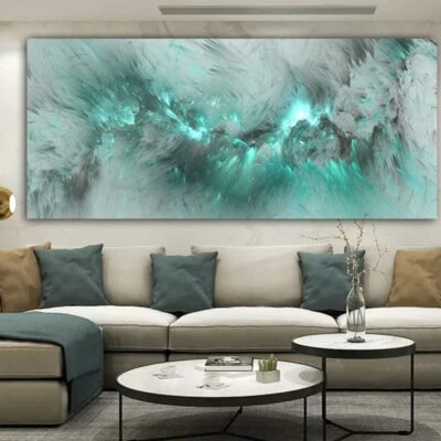 Abstract Clouds Canvas Painting Mural Canvas Wall Art Home Décor Wall Picture